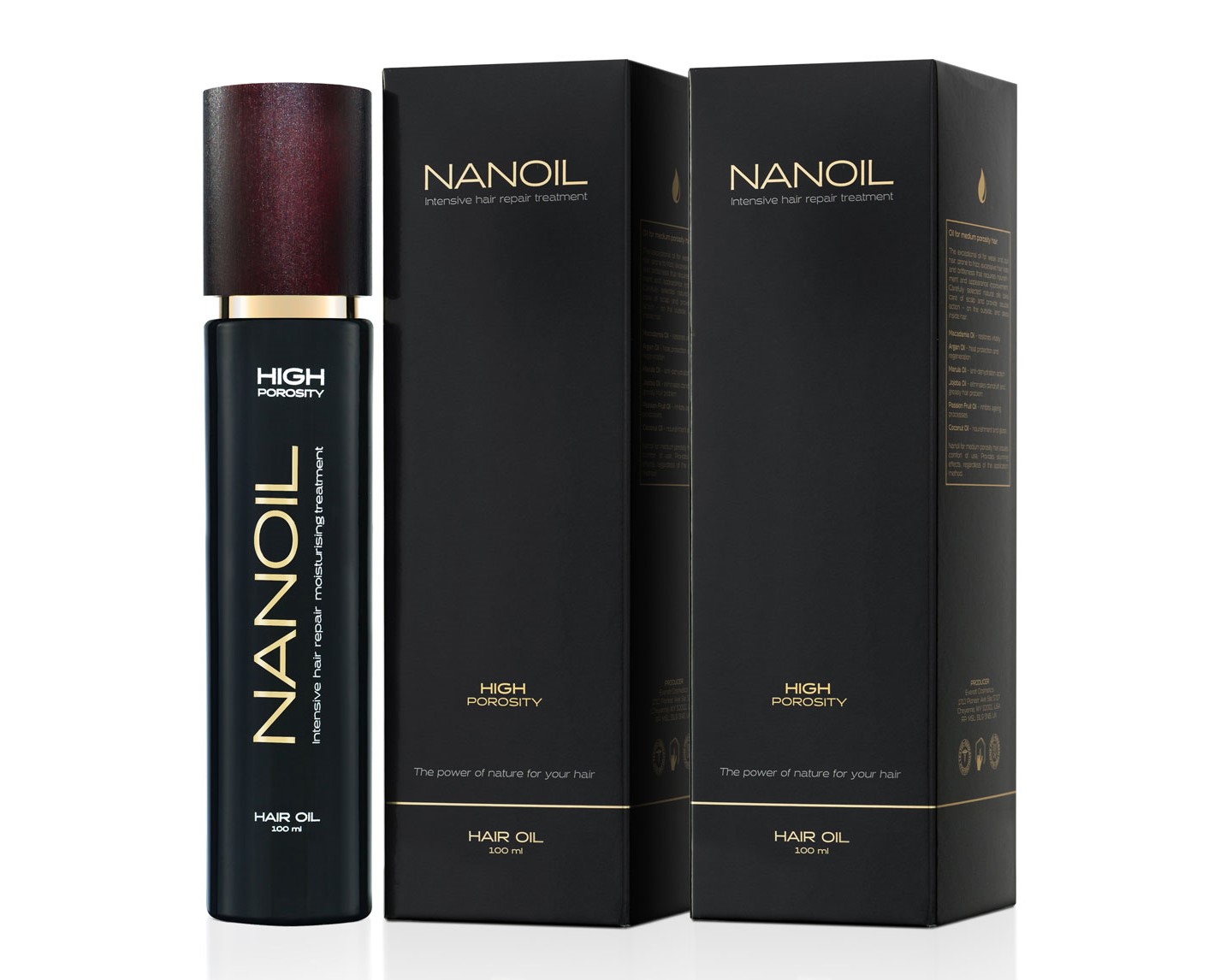 Egészséges haj Nanoil-nak köszönhetően